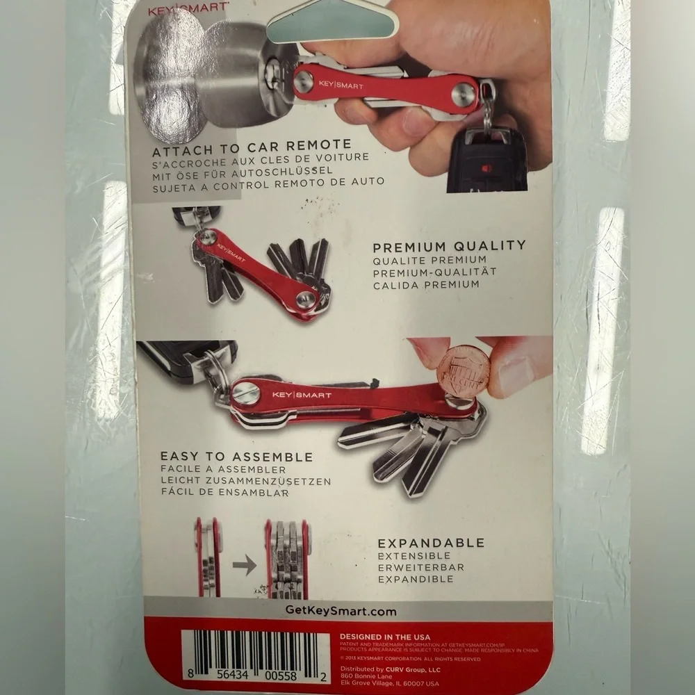 Key Smart Compact Key Holder NWT - Picture 2 of 2